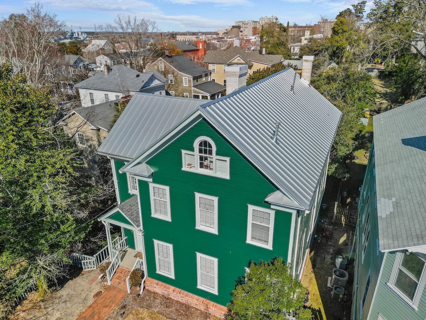 Casa Verde seen from above